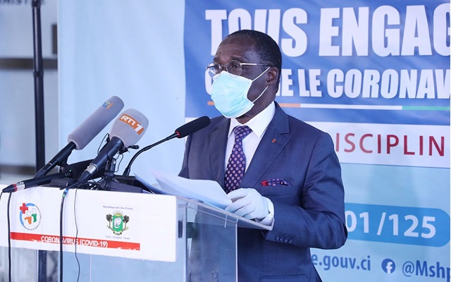 Plus de 200 cas de Covid-19 enregistrés en 24 h en Côte d’Ivoire