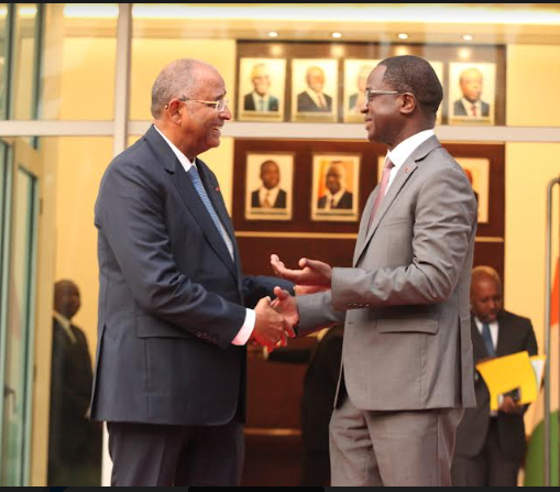 Le nouveau président du Patronat ivoirien reçu par le Premier ministre