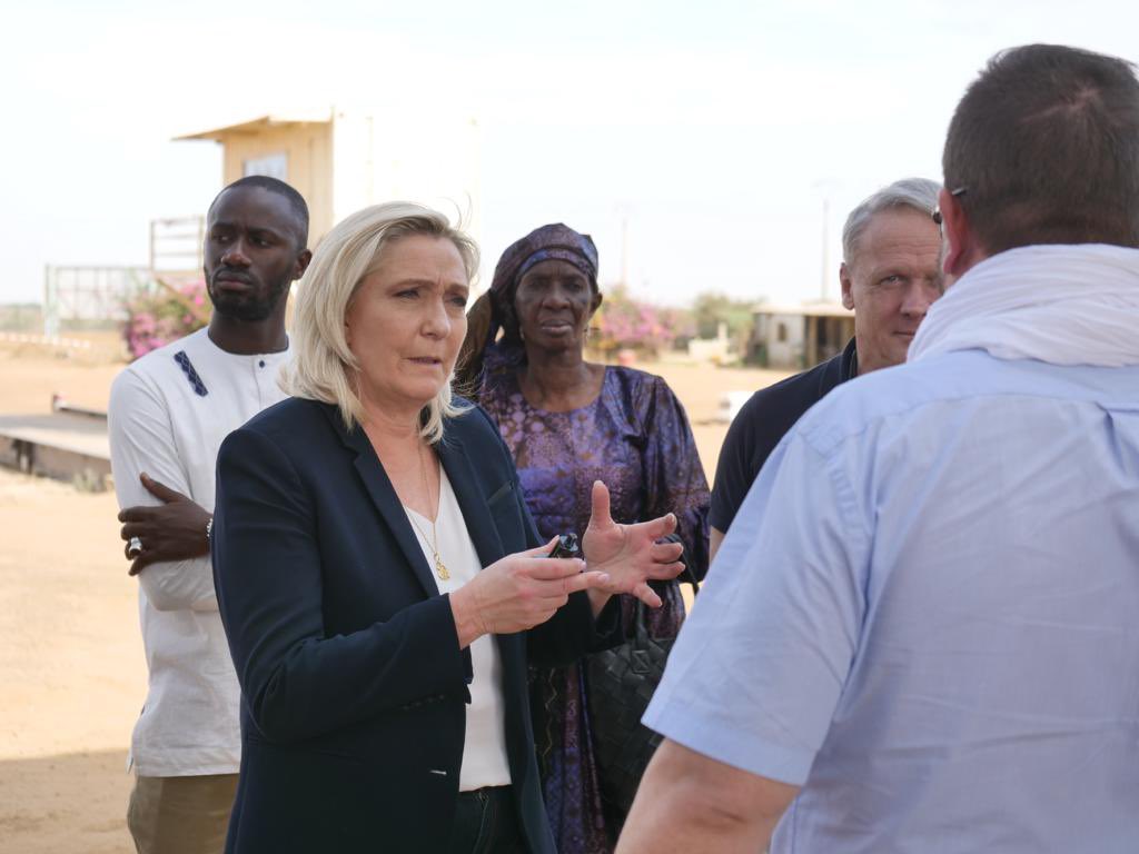 Au Sénégal, Marine Le Pen cherche à polir son image de présidentiable (Expert)