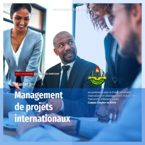   L'université Senghor, opérateur direct de la francophonie, et la chaire « commerce international et développement inclusif » de l'université d'Abomey-Calavi, lancent un appel à candidatures pour un Master 2 en « management de projets internationaux » au Bénin