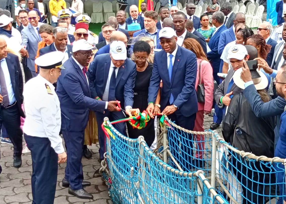 Lancement officiel d'une campagne d'évaluation des stocks halieutiques dans les eaux maritimes, fruit d'une coopération entre Bénin et Maroc.