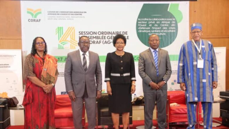 Le Ministre Gaston Cossi DOSSOUHOUI a présidé la cérémonie inaugurale de la 14ème Assemblée Générale ordinaire du CORAF