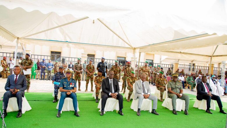 Cérémonie de distinction au Bénin, un symbole de reconnaissance et de confiance envers les forces béninoises