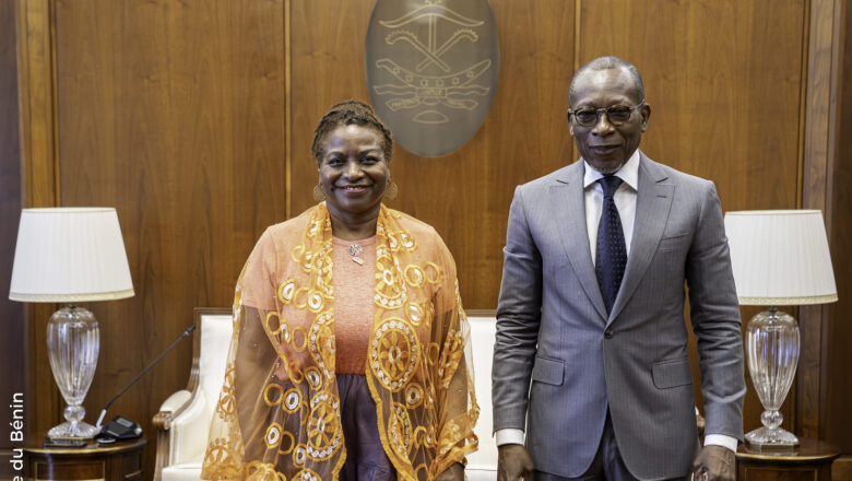 le Président Patrice TALON a accueilli avec déférence Madame Natalia KANEM, éminente Directrice Exécutive de l’UNFPA