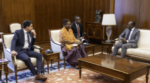 le Président Patrice TALON a accueilli avec déférence Madame Natalia KANEM, éminente Directrice Exécutive de l’UNFPA