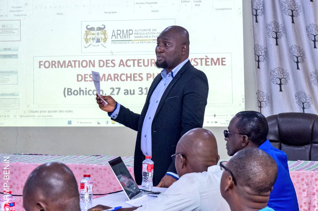 Armp Bénin renforce les capacités des acteurs de la commande publique des Agences