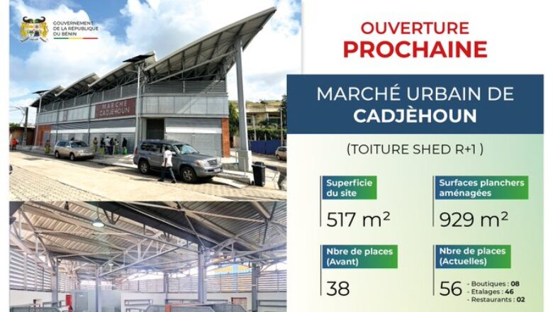 Cotonou inaugure son nouveau marché de Cadjèhoun, un joyau architectural « Made In Rupture » qui révolutionne l'expérience d'achat et offre un modèle pour le développement commercial du Bénin.