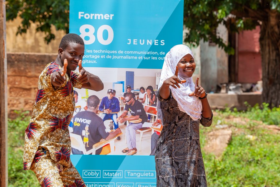 Donga et Alibori : 80 jeunes formés aux métiers du journalisme