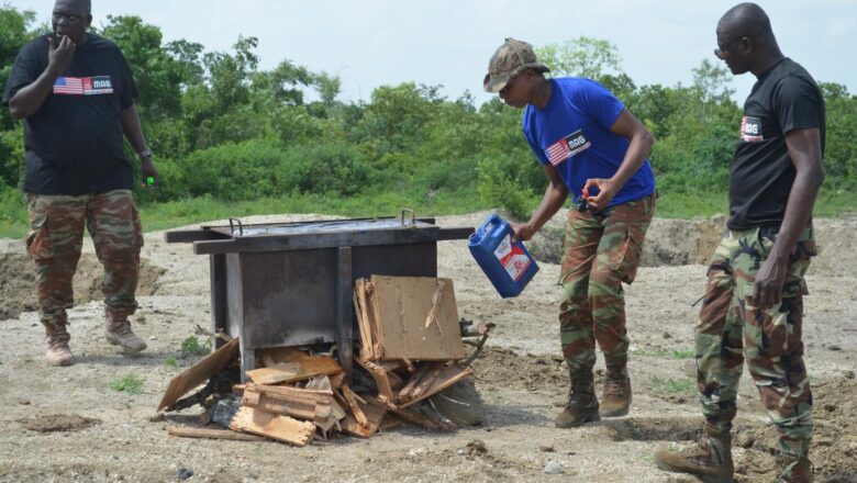 Destruction d'armes obsolètes au Bénin : plus de 300 tonnes d'armes neutralisées pour la sécurité nationale et régionale