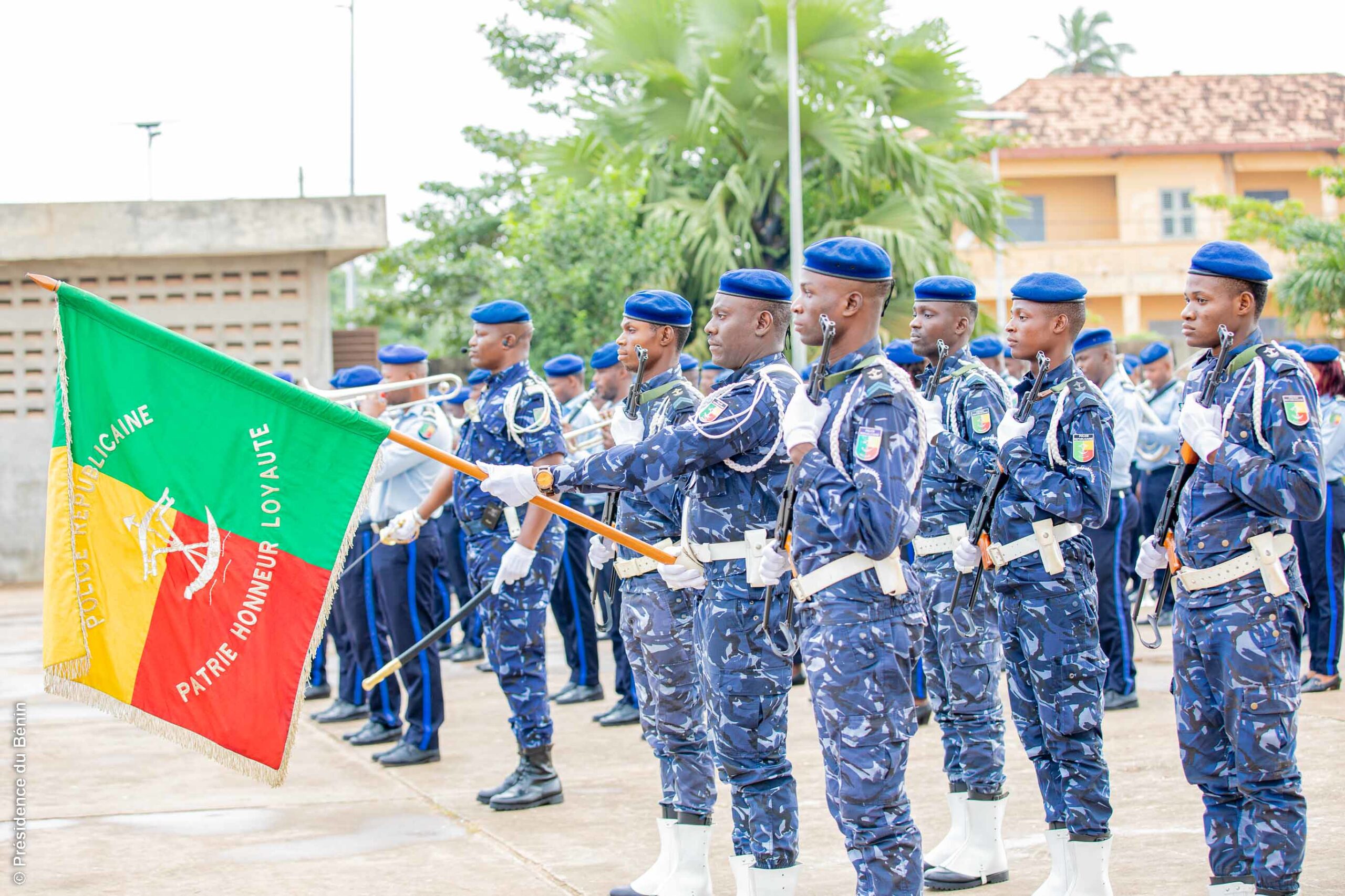 Bénin : 710 agents de police prêts à servir la nation