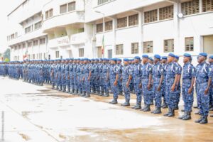 710 nouveaux agents de police formés et déployés au Bénin pour renforcer la sécurité et lutter contre la délinquance.