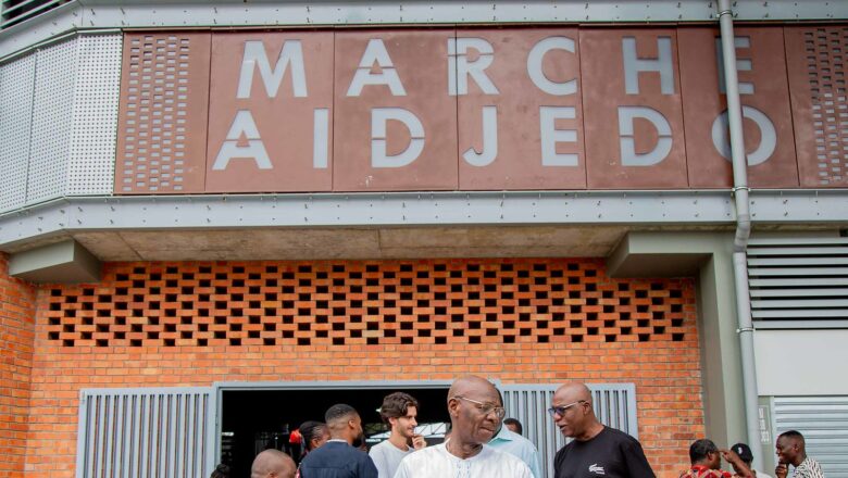 Le nouveau marché moderne d'Aïdjèdo, inauguré au Bénin, offre un cadre sécurisé et inclusif aux commerçants et aux clients,