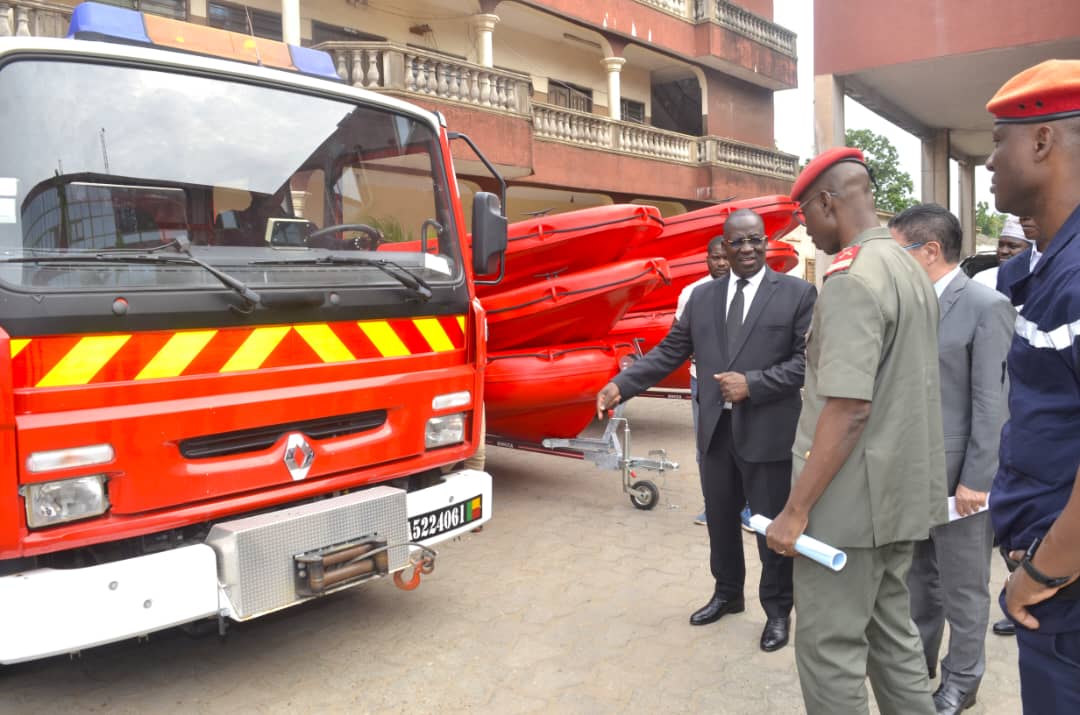 Bénin : Un coup de pouce de la France aux Sapeurs-pompiers