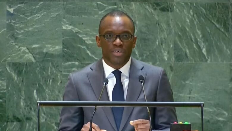 Le Bénin appelle à un nouveau souffle pour l'Afrique, prônant l'unité, la paix ,la stabilité et le développement, lors d'un discours à l'ONU.