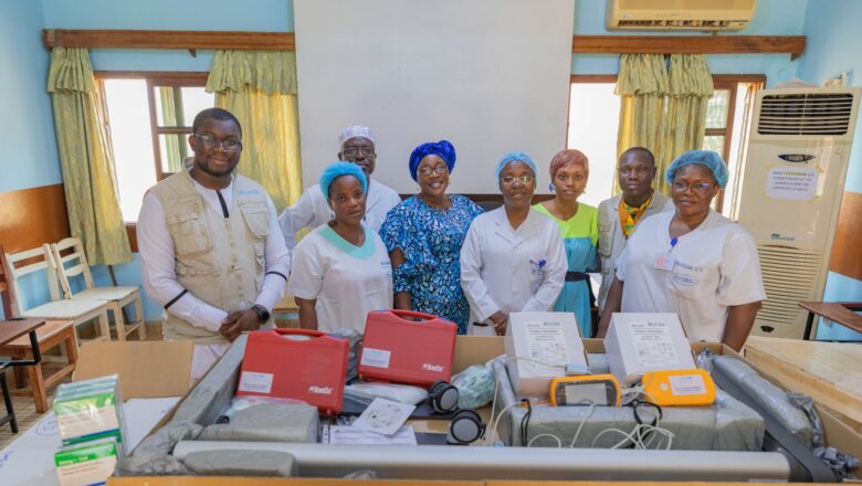 Grâce à l'UNICEF, le Centre Hospitalier Départemental du Zou est désormais mieux équipé pour sauver les nouveau-nés au Bénin.