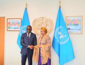 Le Ministre Shégun Bakari et la Vice-Secrétaire Générale Amina J. Mohammed ont discuté des avancées du Bénin dans la réalisation des ODD