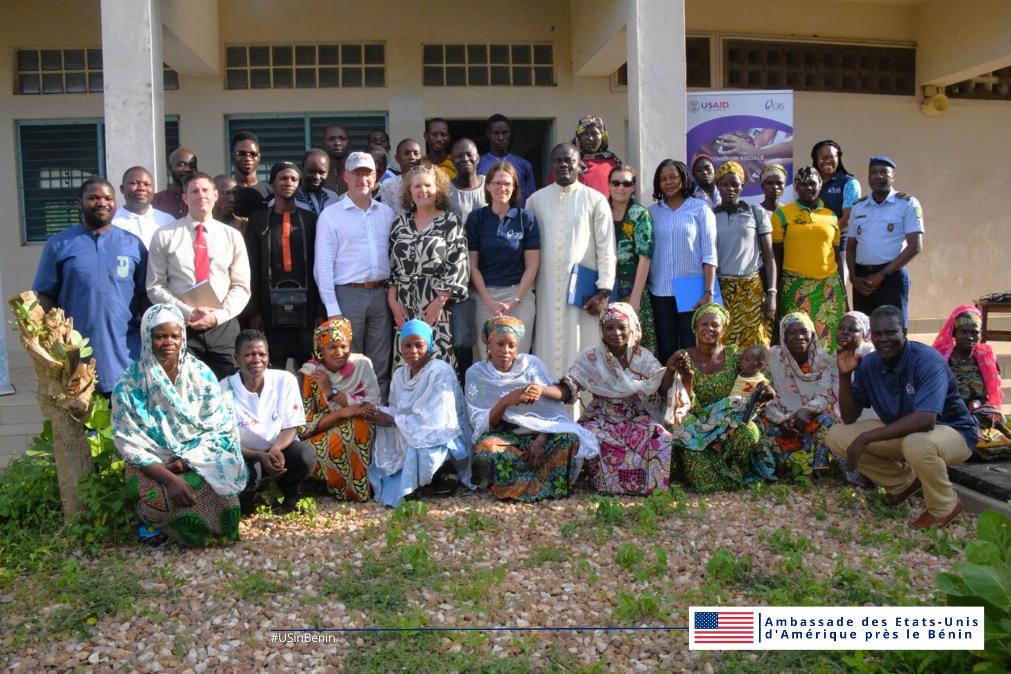 Grâce à "Kadjogbe Fou Itounou", l'USAID favorise l'entrepreneuriat et renforce la cohésion sociale au Bénin.