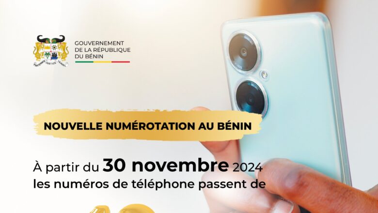 Une nouvelle ère s'ouvre pour les communications au Bénin : tous les numéros de téléphone adopteront un nouveau format.