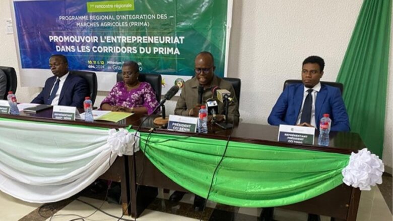 Le programme PRIMA ouvre de nouvelles perspectives pour l'entrepreneuriat agricole au Bénin et au Togo, renforçant ainsi l'intégration régionale.