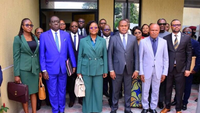 La présidente de la Haute Cour de Justice du Bénin est en visite en RDC pour renforcer la coopération judiciaire avec son homologue congolais.