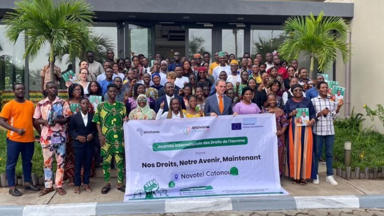 AfricTivistes Citizen Lab célèbre la Journée des droits de l'homme au Bénin, mettant en lumière l'engagement de la jeunesse