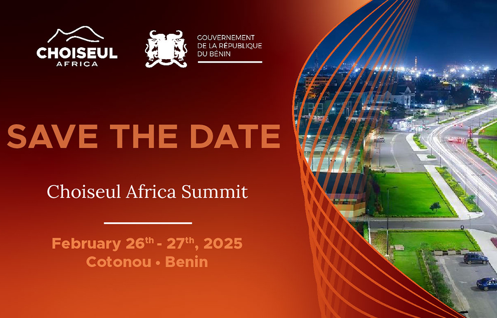 Cotonou accueillera le Choiseul Africa Summit en février 2025, réunissant des décideurs économiques pour stimuler la croissance