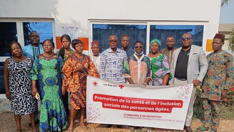 Le projet Promotion de la santé et de l’inclusion sociale des personnes âgées', lancé par la Croix-Rouge Bénin