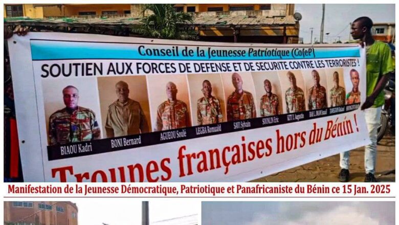 Des manifestations réclamant le retrait des troupes françaises se multiplient au Bénin, suite à une attaque terroriste