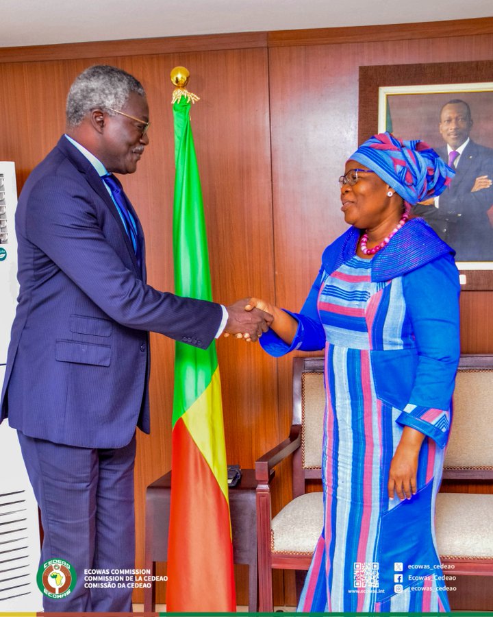 Rencontre diplomatique entre l'Ambassadeur DIONGUE et la Vice-Présidente Talata pour renforcer la coopération entre le Bénin et la CEDEAO