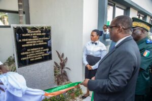 Téné Birahima Ouattara inaugure mardi  l’Hôtel des Armées à Abidjan, un projet visant à améliorer la vie des militaires 