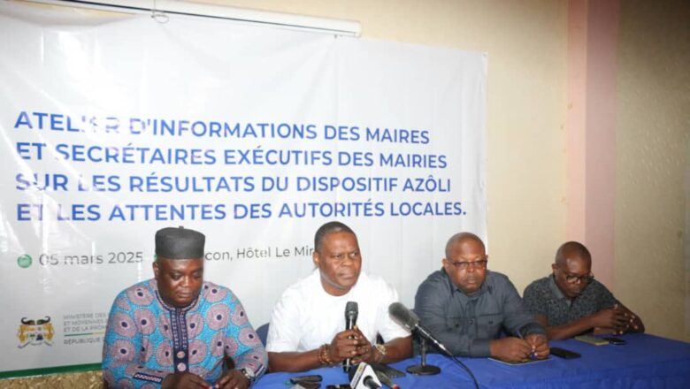 À Bohicon , l’atelier Azôli dévoile l’insertion de 7 895 jeunes dans la GDIZ et mobilise les maires pour amplifier ce dispositif d’inclusion