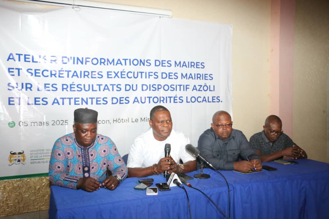 À Bohicon , l’atelier Azôli dévoile l’insertion de 7 895 jeunes dans la GDIZ et mobilise les maires pour amplifier ce dispositif d’inclusion