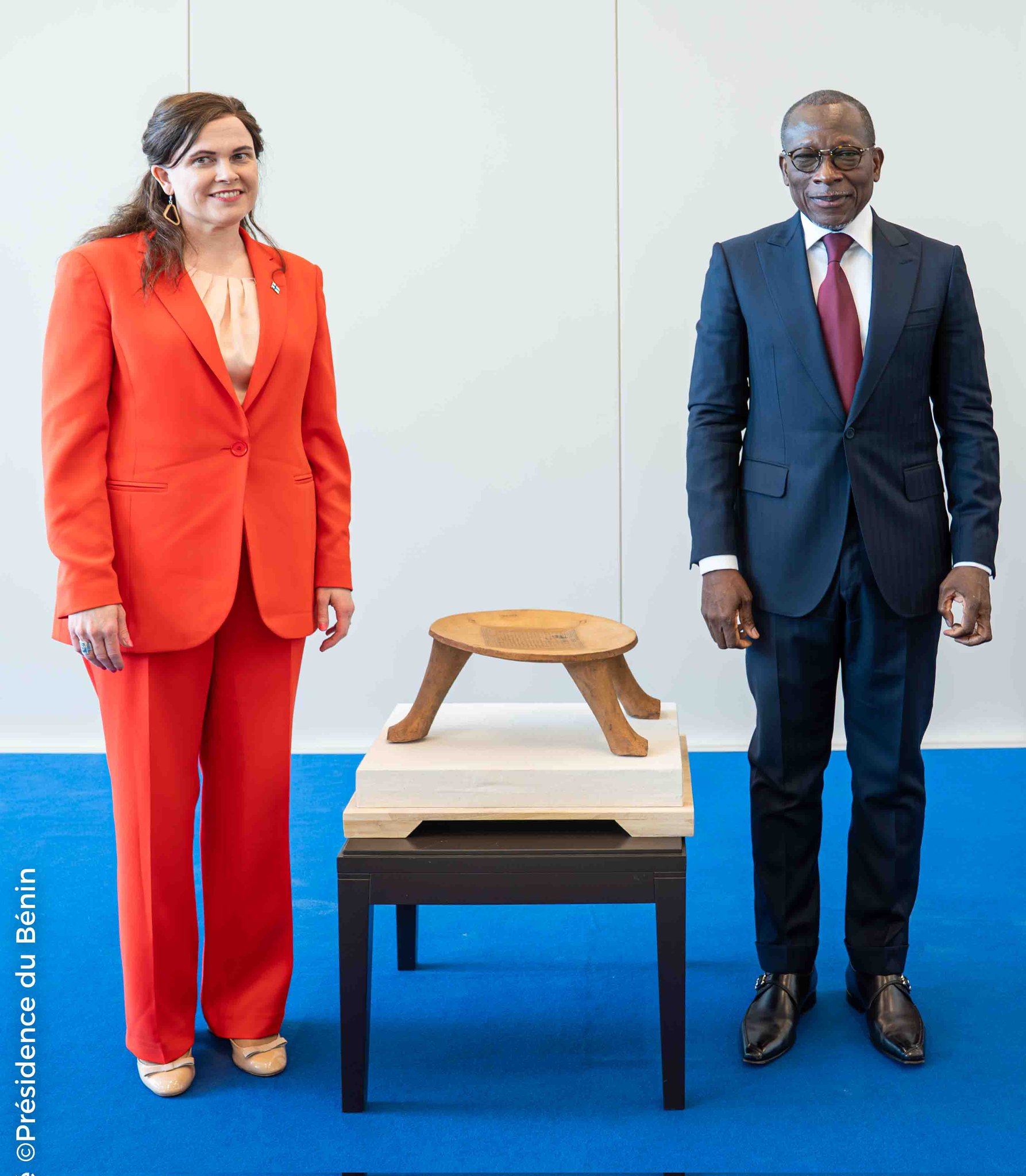 Après 133 ans d'exil en Finlande, le Kataklè, 27ᵉ joyau du trésor royal d'Abomey, a été officiellement restitué au Bénin