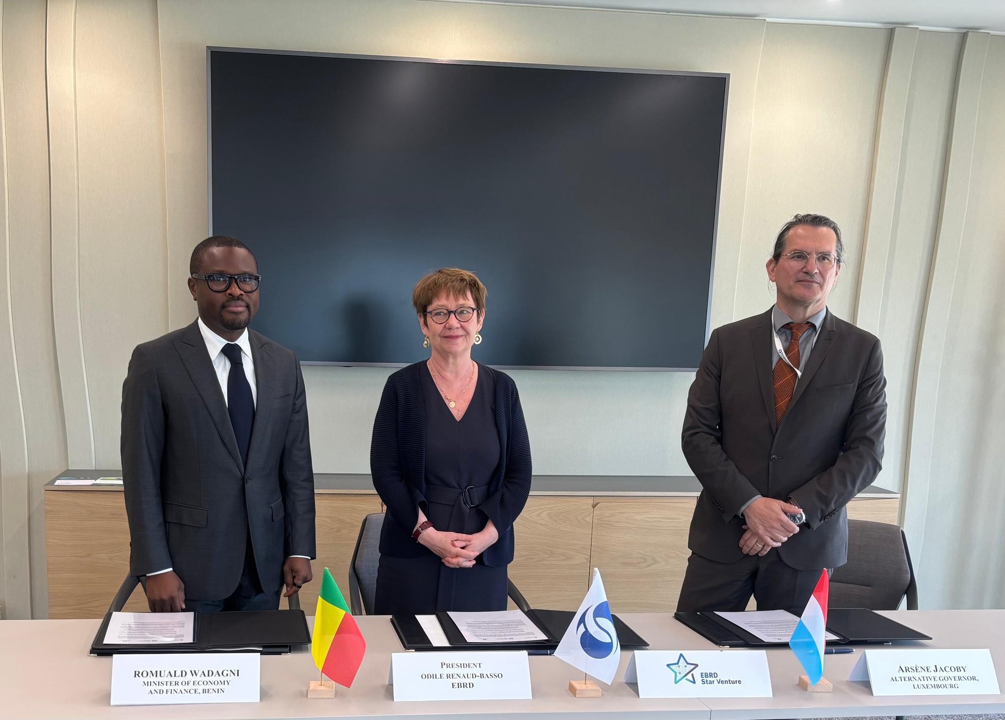 Le Bénin lance le programme Star Venture de la BERD avec le soutien du Luxembourg, devenant le premier pays d'Afrique subsaharienn