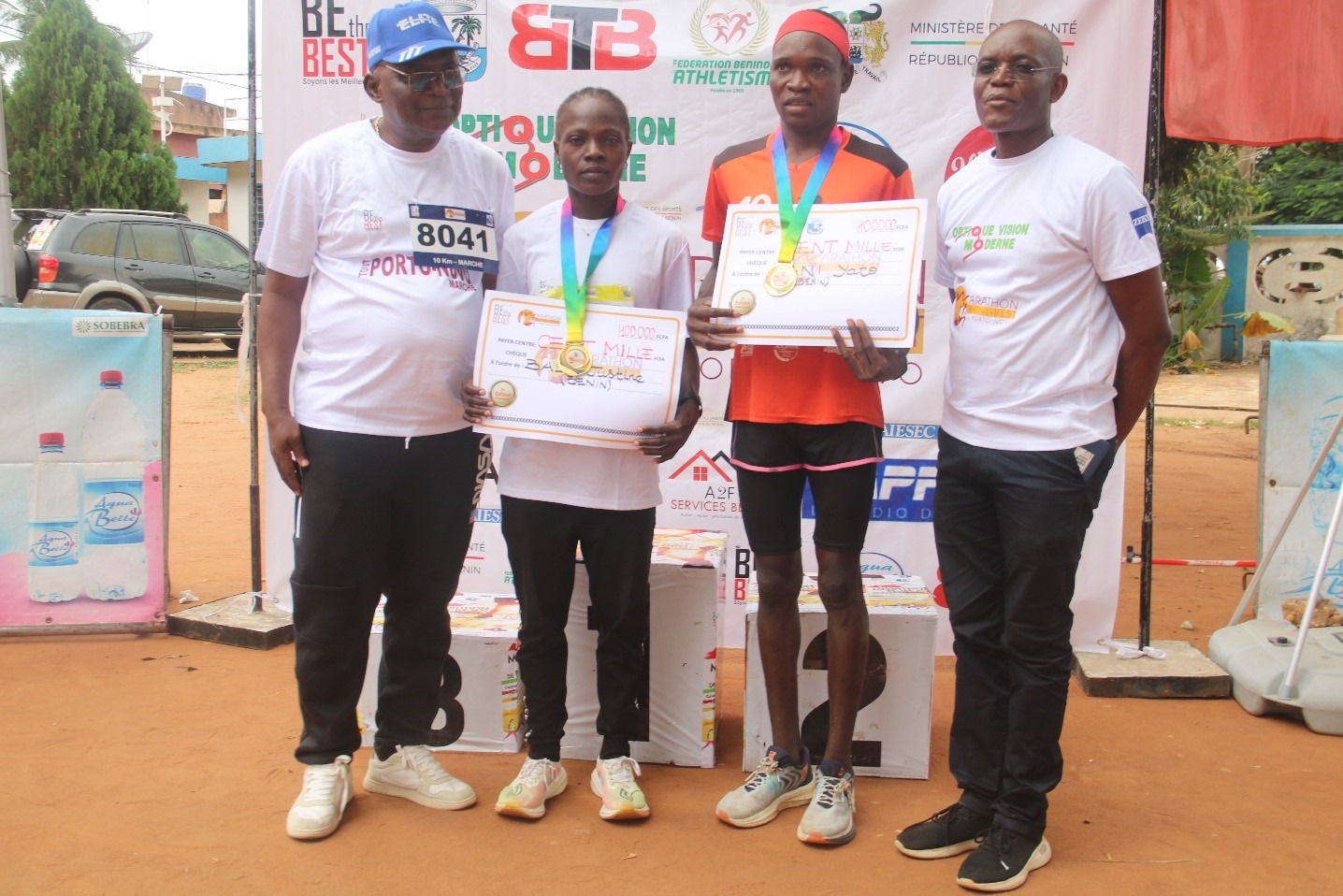 Le Marathon international de Porto-Novo a signé son retour le 10 août 2025 avec une 7ᵉ édition réussie, portée par l’ONG Be The Best, malgré une faible mobilisation locale.