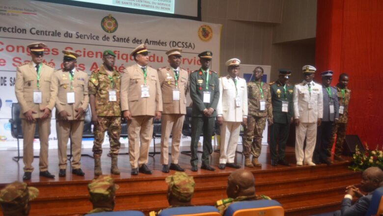 À Cotonou, le Service de santé des armées du Bénin organise son premier congrès scientifique pour relever les défis sanitaires