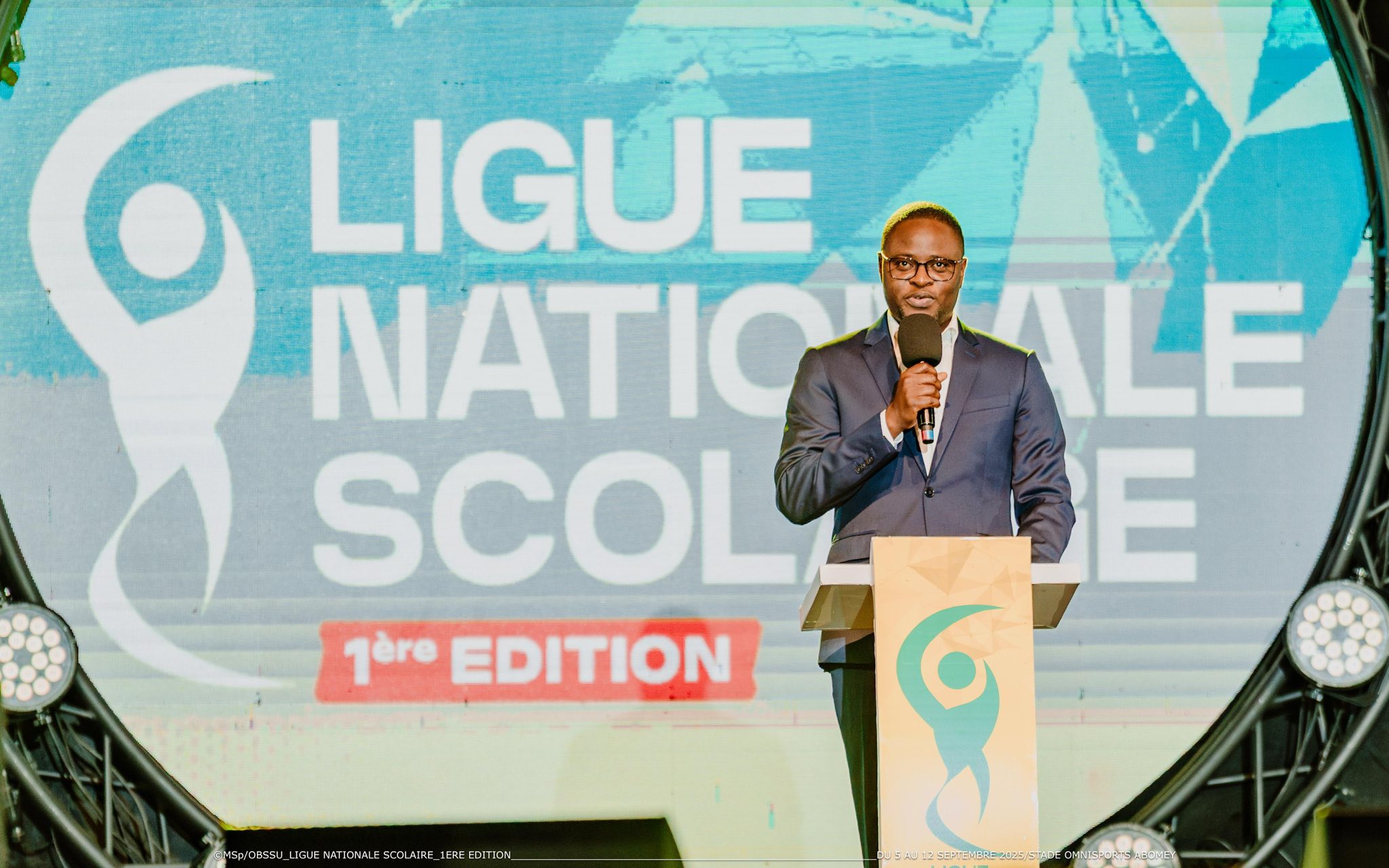 Abomey, plus de 1 000 jeunes participent à la première Ligue Nationale Scolaire, un événement porté par l’OBSSU, l’UNFPA