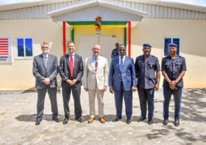 Le Bénin a inauguré l’Académie de Police sur le site de l’ex-CRS à Cotonou, en présence du ministre de l’Intérieur et de l’ambassadeur des États-Unis