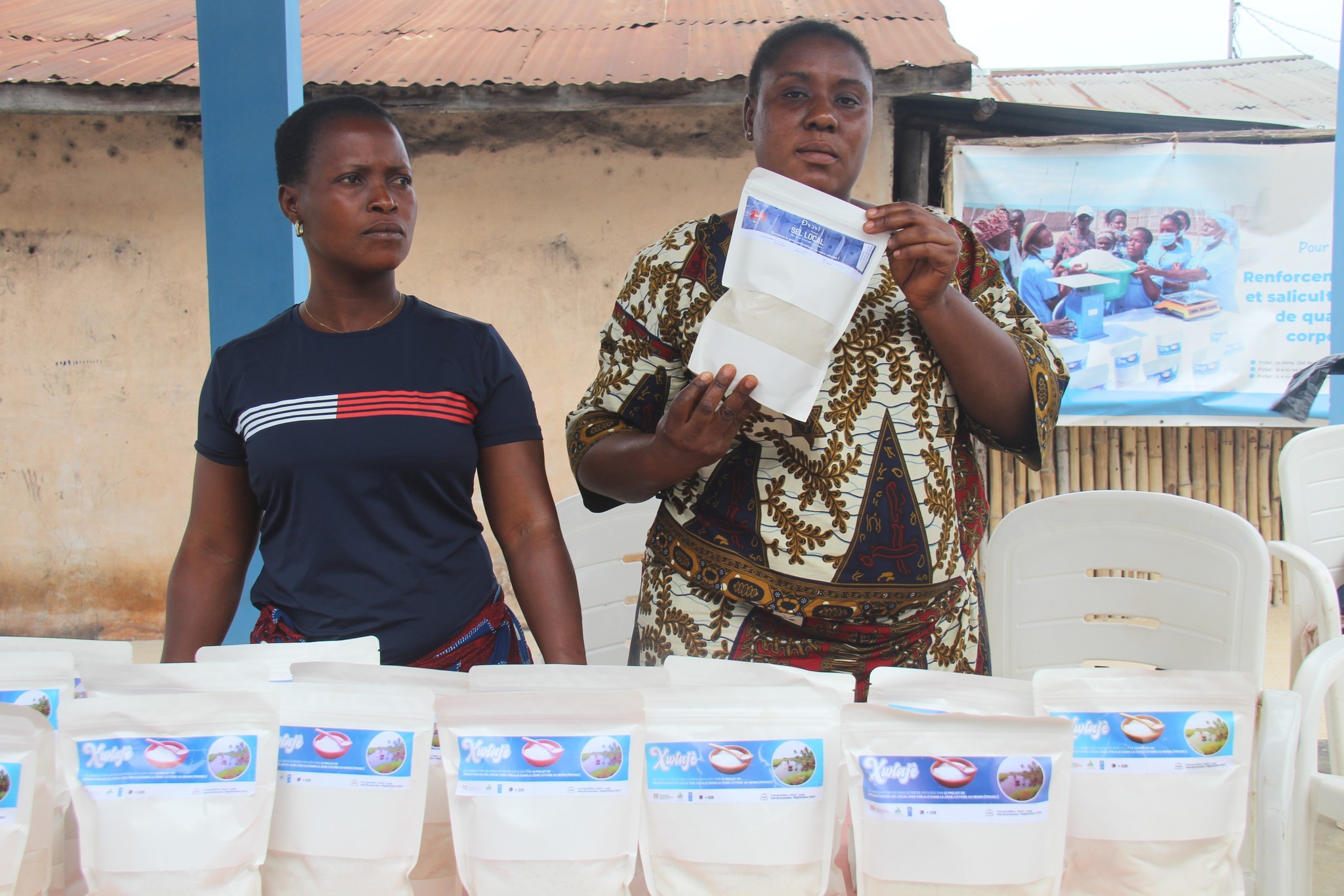 Le Bénin modernise sa filière saline avec le programme « Xwladjè ». Résultats : sel iodé de qualité, 1 665 producteurs soutenus et une économie côtière plus inclusive.