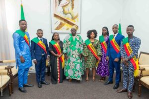 À l’approche des élections de 2026, le président de l’Assemblée nationale du Bénin, Louis Vlavonou, reçoit les représentants religieux 