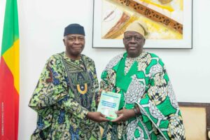 À l’approche des élections de 2026, le président de l’Assemblée nationale du Bénin, Louis Vlavonou, reçoit les représentants religieux 