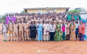 L’INF mène une campagne dans les lycées agricoles du Bénin pour lutter contre les violences sexistes et améliorer les conditions de vie des élèves filles.