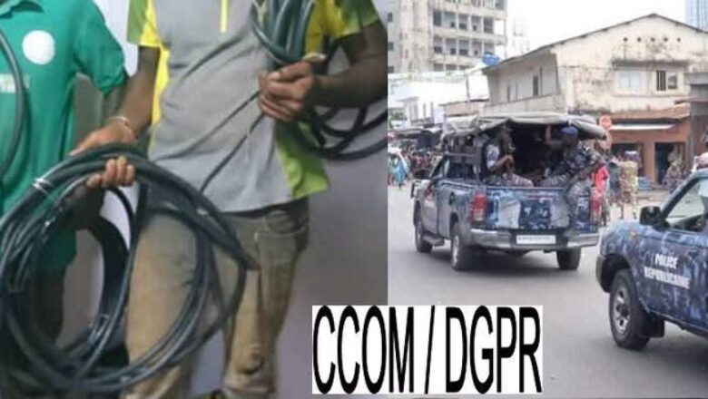 À Glo-Djigbé, une tentative de vol de câbles en cuivre déjouée dans la zone industrielle relance le débat sur la sécurité des infrastructures stratégiques au Bénin.