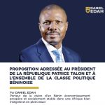 Daniel Edah appelle à un sommet national pour apaiser les tensions politiques et relancer le dialogue au Bénin.