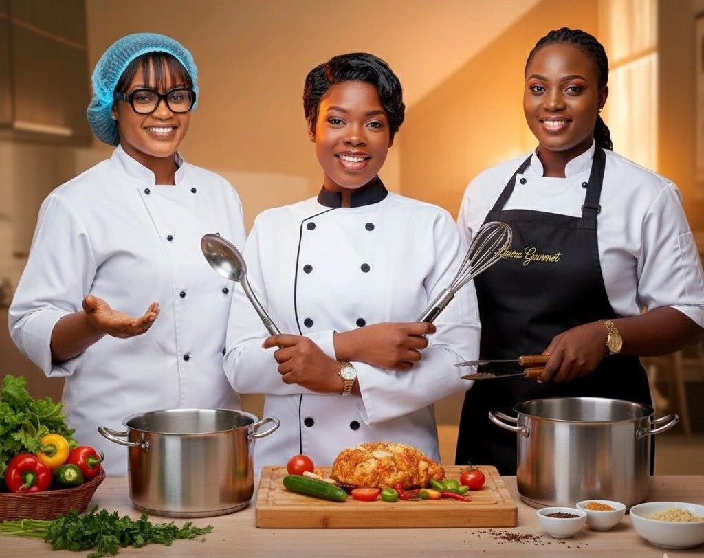 Bénin : Trois cheffes (Keith Sonon, Dame Eden Food, Laura Gladychou Pom) se lancent dans des défis culinaires spectaculaires, dont une tentative Guinness, pour faire de la cuisine béninoise un atout touristique majeur.