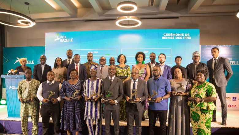 Première édition du Prix Gazelle à Cotonou : 10 entreprises récompensées pour leur croissance 2019-2025. Trophées remis par la CCI Bénin et CADRECO au Novotel Orisha.