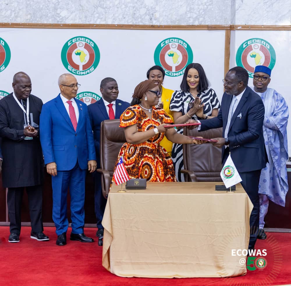 Le Liberia signe un accord historique avec la CEDEAO pour héberger le Centre régional de Développement Jeunesse et Sports (CDJS) à Monrovia.