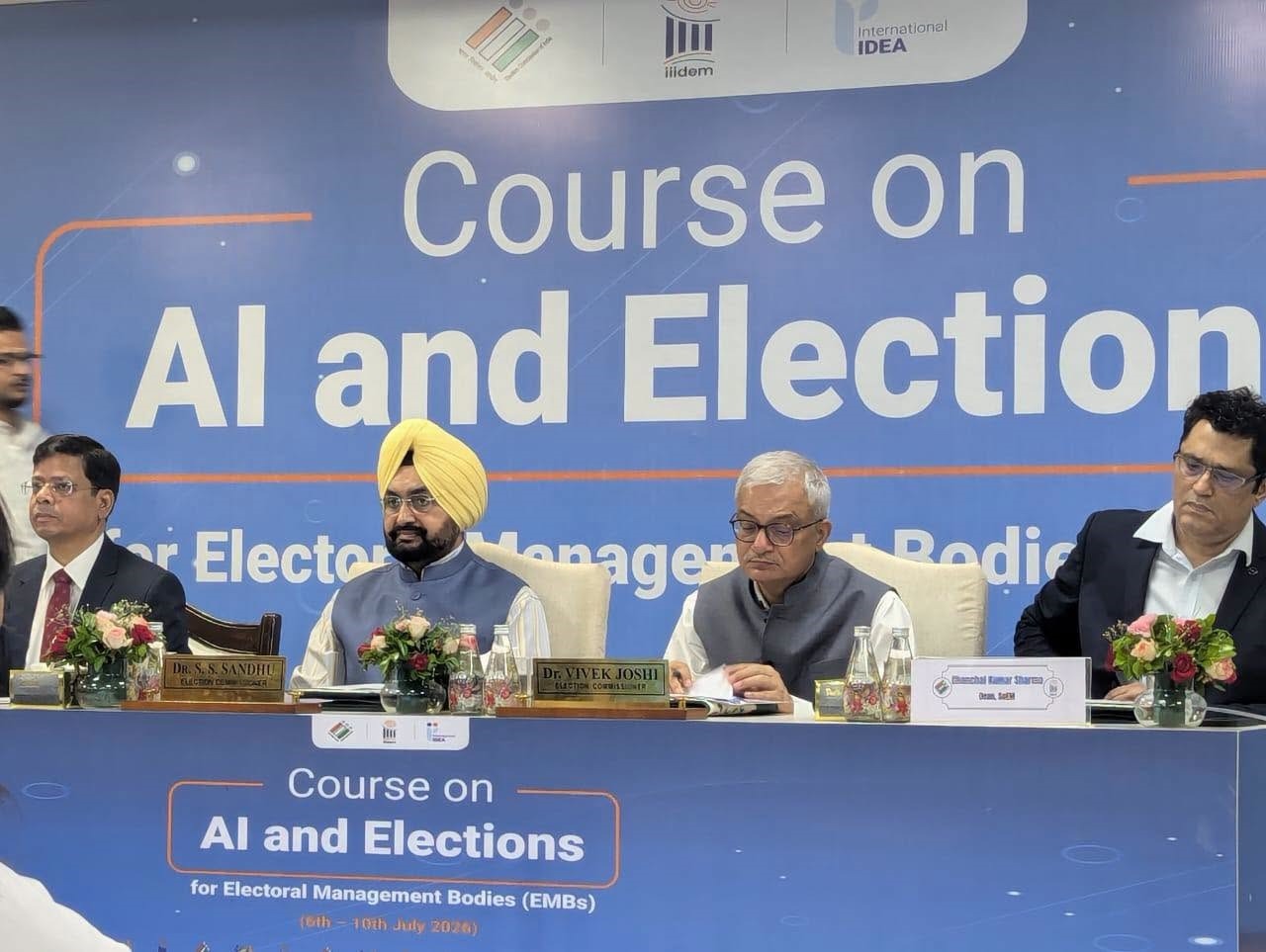 IA et élections : la CENA  se forme en Inde pour moderniser les scrutins