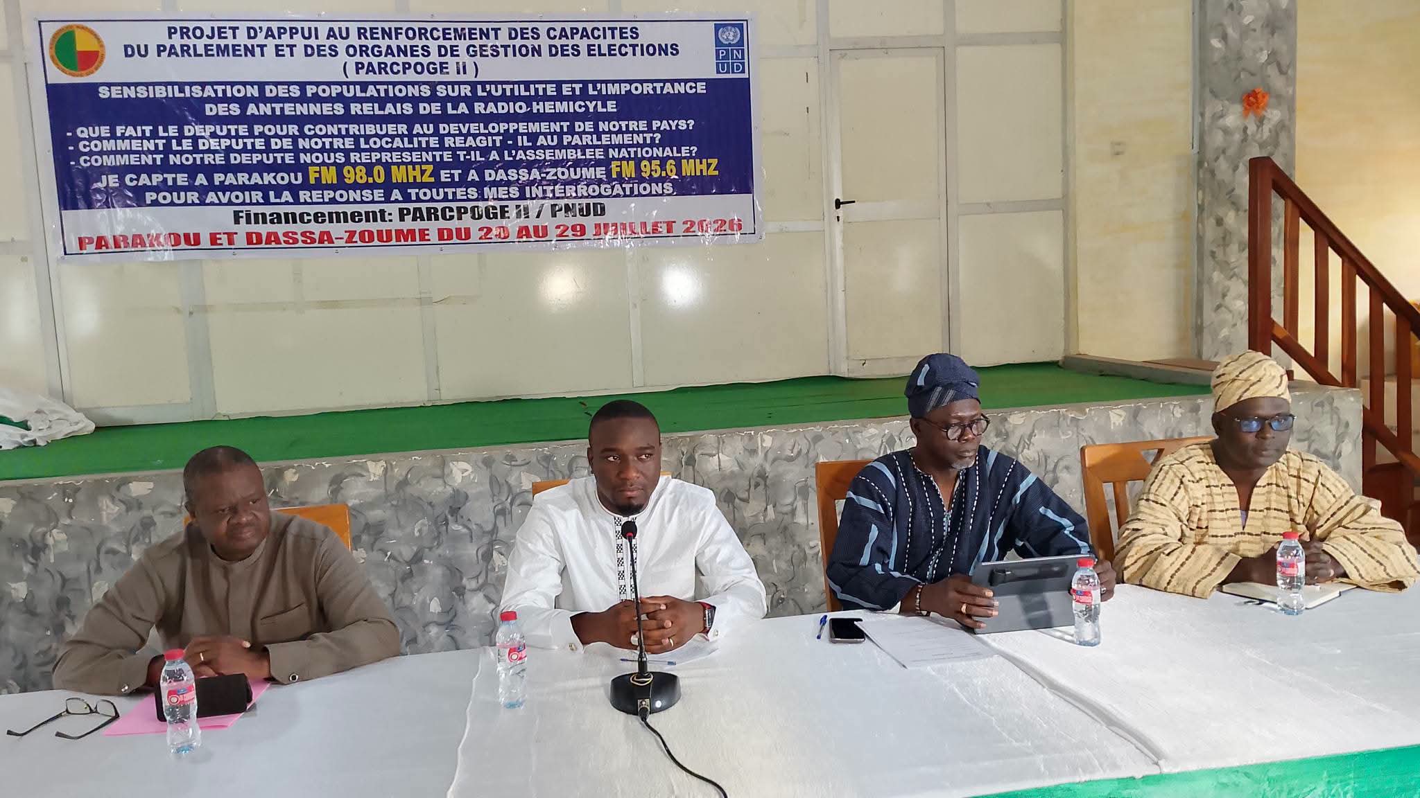 Radio Hémicycle capte enfin Parakou et Dassa-Zoumè