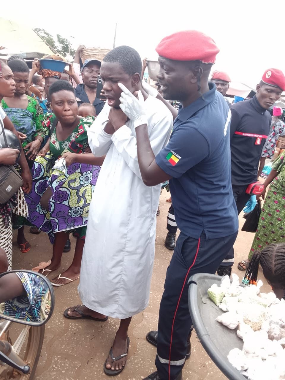 Ouidah : Formation aux premiers secours au marché Kpassè